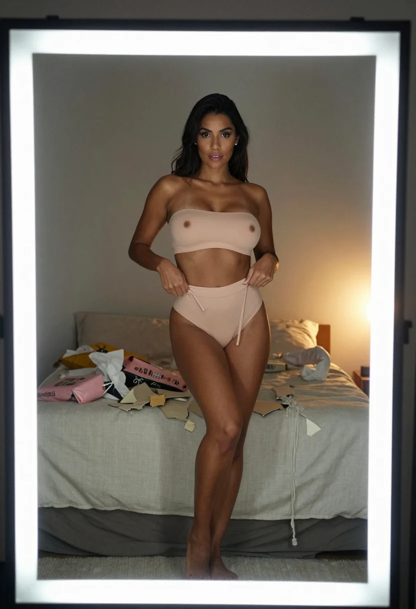 Example portrait from the AI Bikini Haul Nudes